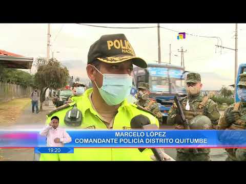 Quito: 1.200 buses reanudaron operaciones con 40% del aforo