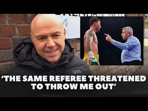 Dominic Ingle SHARES SIMILAR EXPERIENCE WITH REFEREE IN DONOVAN CROCKER FIGHT | GALAHAD HUGHES