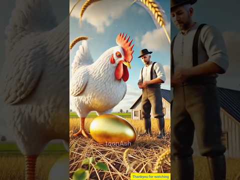 "The big hen attacks the village."#ai #animals #hen #chicken #shorts