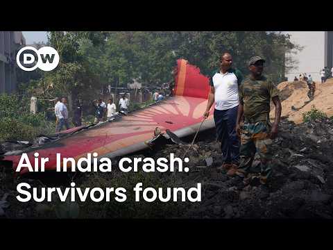 Air India plane crash: Latest on survivors and causes | DW Analysis