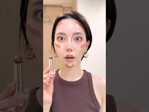 リップ1本で血色感を作るメイク #shorts