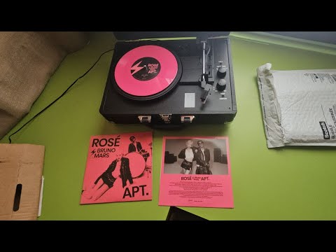 Unboxing The (APT. By ROSÉ & BRUNO MARS) Hot Pink Vinyl