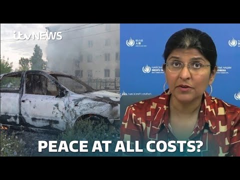 Ukraine war: 'We can't have peace at all costs', says UN ahead of Trump-Zelenskyy meeting | ITV News