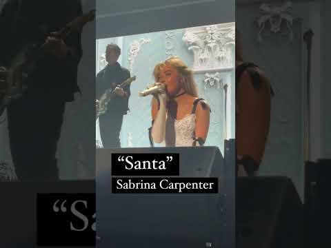 Sabrina Carpenter - Santa Doesn’t Know You Like I Do | iHeartRadio's Jingle Ball NY 🎄