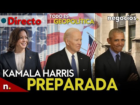 TODO ES GEOPOLÍTICA: Kamala Harris preparada para ser coronada en la Convención demócrata