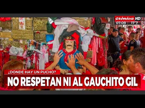 Insólito: Le roban los cigarrillos al Gauchito Gil