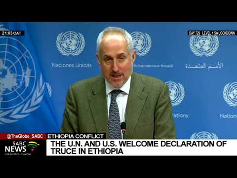 US, UN welcome a declaration of truce in Ethiopia