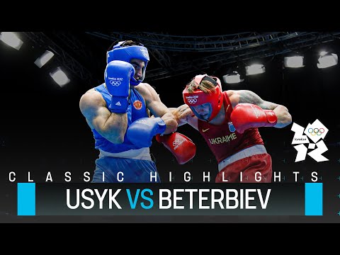 Oleksandr Usyk vs. Artur Beterbiev Classic Fight Highlights 😮‍💨 London 2012 Olympics 🥇