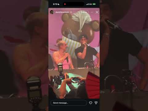INSTAGRAM STORY: Larray Appears At Vanilla Mace’s Valentine’s Day Party