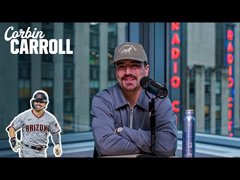 Corbin Carroll cracks us up at the MLB office! (Whyd he jump in D-backs pool with his phone??)