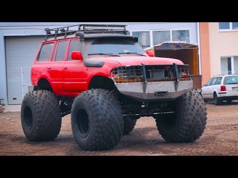 Land Cruiser 80 уже BIGFOOT, первый выезд и ПОЛНЫЙ провал!