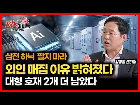 [#긴급인터뷰]  지난주부터 외인이 반도체주 매집한 이유 밝혀졌다… 지금 팔 때 아니다 / 아직 대형 호재 2개 남았다 (급등장) 김장열 리서치 센터장