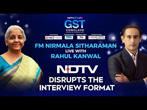 Nirmala Sitharaman Interview: Nirmala Sitharaman In A Conversation With NDTV CEO Rahul Kanwal