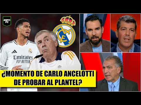 REAL MADRID se queda SIN BELLINGHAM. Momento para que ANCELOTTI pruebe nuevo once titular | ESPN FC