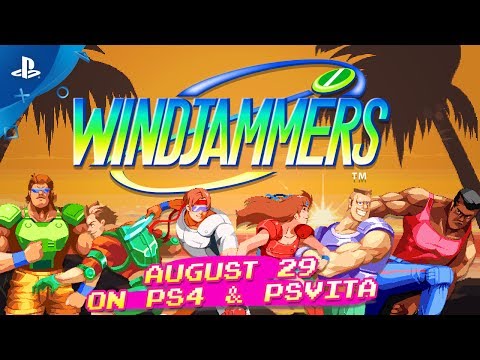 Windjammers ? Characters Trailer | PS4, PSVITA