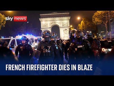 France Riots: Firefighter dies in blaze after another night of violence