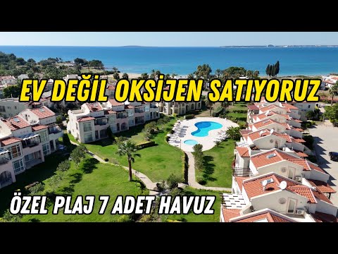 Huzur ve Oksijenin Üst Seviyede Olduğu Özel Plaj ve 7 Havuzlu Özel Projede Satılık Villa / No:404