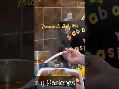 fricasé de pollo 🇧🇴#cocina #comida #recetas #food #sabroso #riquisimo #carne #comida Boliviana.