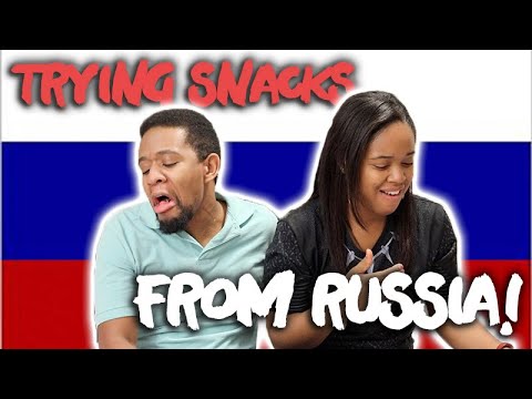 Black People Try Russian Snacks! // Fun Friday