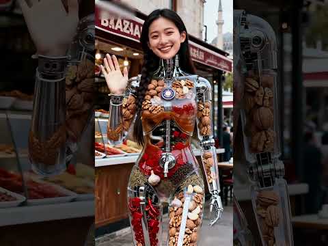 Acuka Sauce Dispenser Robot, in Service #futuristic #robot #technology #humanoid #AI