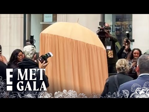 Who Was HIDING Under This Viral Umbrella? Find Out Who! | 2024 Met Gala