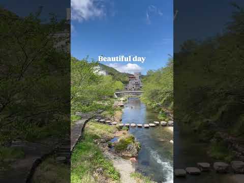 長門湯本温泉 新緑