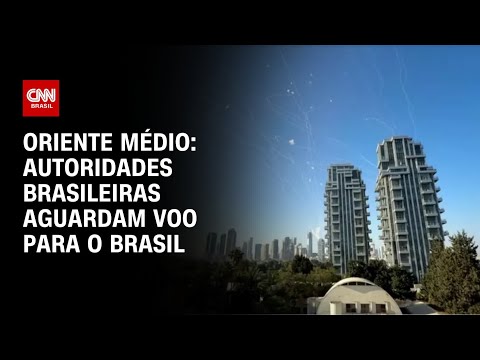 ​Comitiva com 13 autoridades brasileiras retiradas de Israel aguarda voo para o Brasil | PRIME TIME