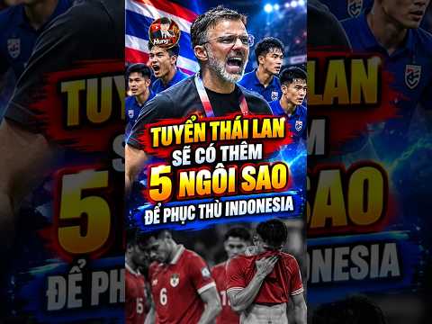 Thái <strong>Lan</strong> Sẽ Có 5 Ngôi Sao Đấu Indonesia