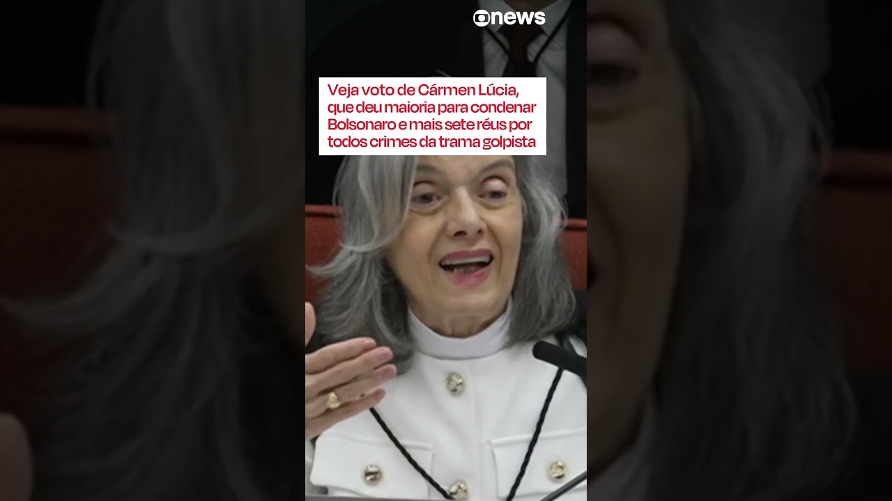 Cármen Lúcia vota e forma maioria para condenar Bolsonaro e réus por todos crimes da trama golpista