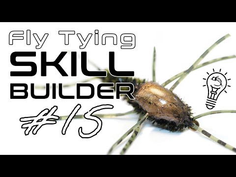 Fly Tying Skill Builder #15 | Pat's Rubber Legs, Dubbing Soft Hackle, and Cutting Thread!