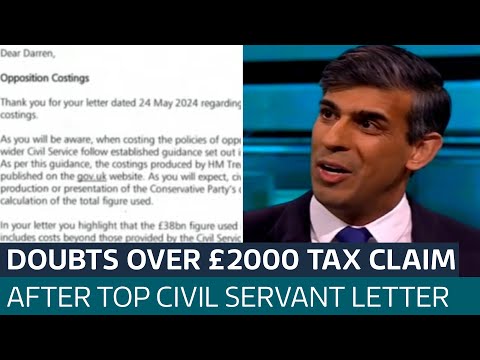 Labour and Tories clash over £2,000 tax claim - so who is right? | ITV News