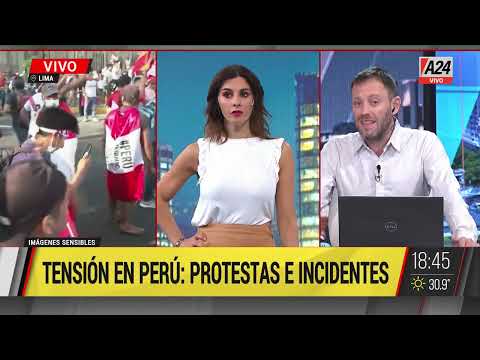 Perú: decretan estado de emergencia por 30 días tras una multitudinaria marcha a Lima