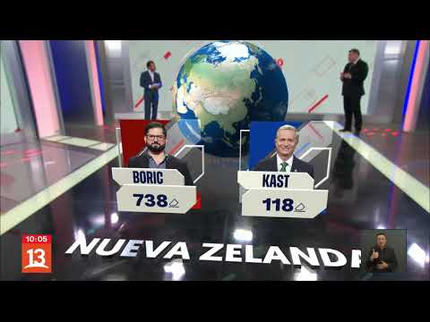 Primeros resultados en el extranjero por Elecciones en Chile