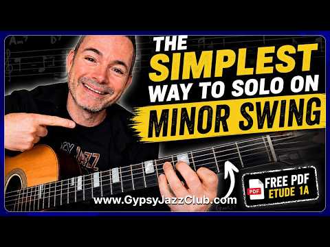 The Simplest Way to Solo on Minor Swing 🎸 Gypsy Jazz Guitar