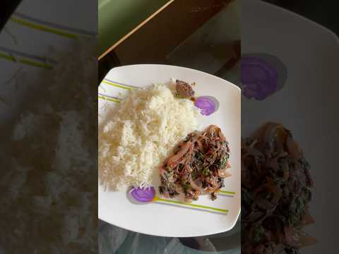 Apne garden ka Laal Saag/ Red spinach recipe 😋😋🌿 #ytshorts #shorts #recipe #terracegarden