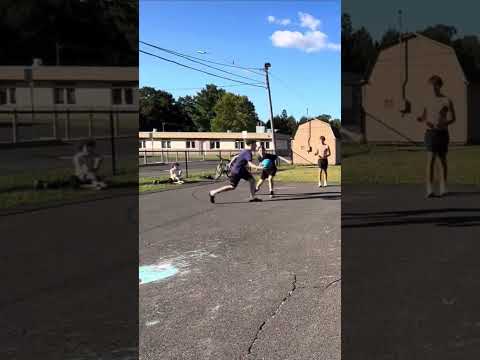 Robby Fake Pass And Cobie Puts It Up For 2 #youtubeshorts #basketball