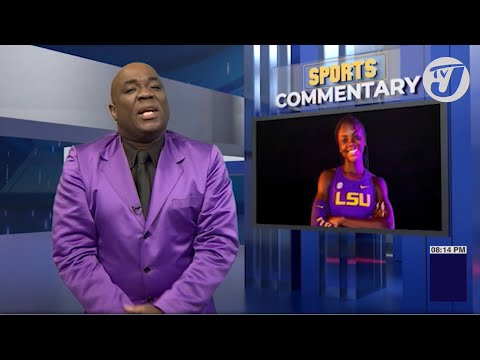Brianna Lyston 'That is not Twonging that right there is an Accent'  | TVJ Sports Commentary