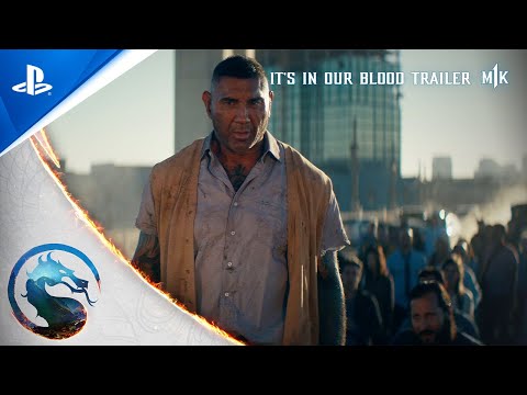 Mortal Kombat 1 - It’s In Our Blood Trailer ft. Dave Bautista | PS5 & PS4 Games