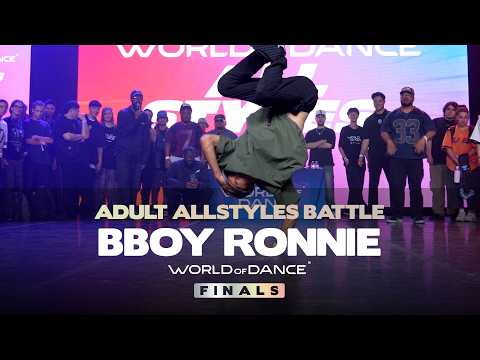 BBOY RONNIE | ALL STYLES JUDGE SHOWCASE | World of Dance Finals 2026 | #WODSUMMIT