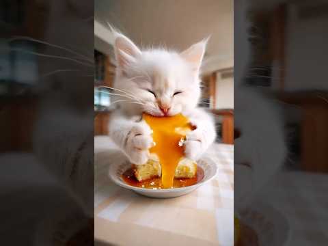 🎈😹 The Gigantic Giggles of the Inflated Kitten 🐱💥#cattales #catfunny #animation#cat