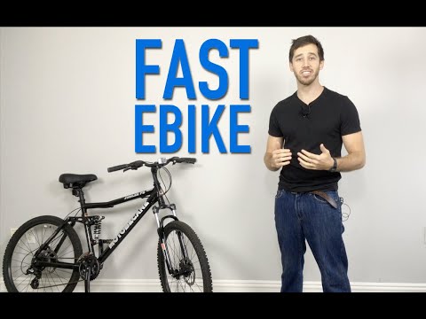 How to build a DIY 40 mph electric bicycle