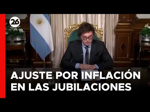 ARGENTINA | Gesto del Presidente Javier Milei a los jubilados