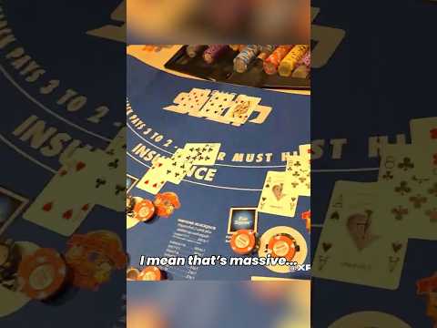 GROUP $60,000 BLACKJACK WIN! #casino #gambling #highlights