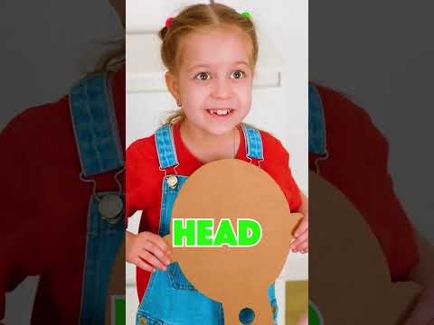 เรียนรู้ส่วนต่างๆ ของร่างกายกับของเล่นกระดาษ DIY ยักษ์! 🤯✋