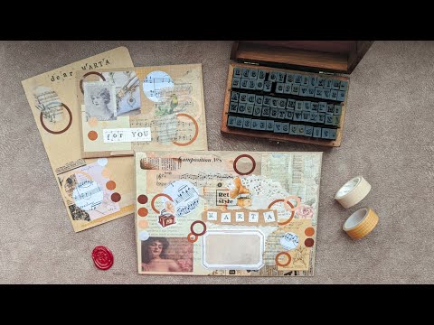 PenPal with Me 💌 №10 ✨ Оформлюю паперовий лист для Марти 📜 Music Light Academia theme 🥰