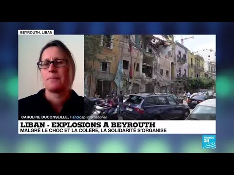 Explosions à Beyrouth : après la crise économique, la crise humanitaire