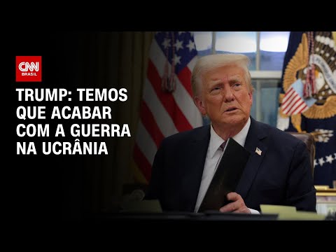 Trump: Temos que acabar com a guerra na Ucrânia | CNN PRIME TIME