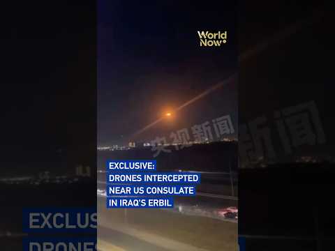 Exclusive: Drones intercepted near US consulate in Iraq's Erbil#worldnow