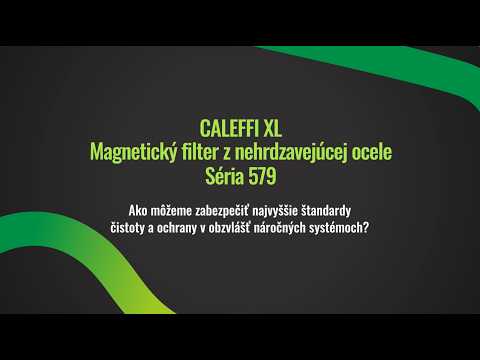 Caleffi XL - Magnetický filter z nehrdzavejúcej ocele