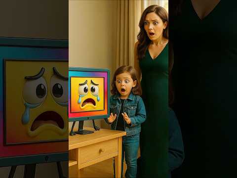 📺 Tv क्यों रो रहा है 😭 #shorts #cat #tv #viral #funny #shortvideo #catcartoon